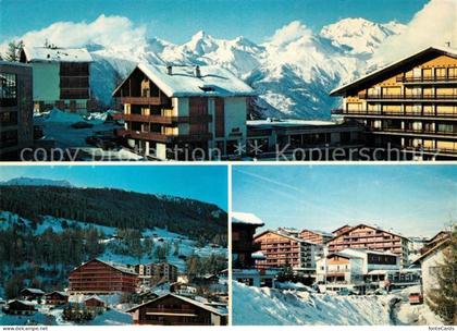Nendaz Teilansichten Wintersportplatz Alpen