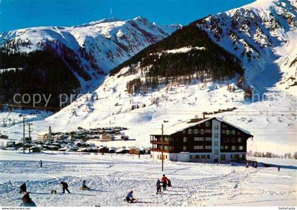 Reckingen Goms Chalet Engelmatt Wintersportplatz Alpen