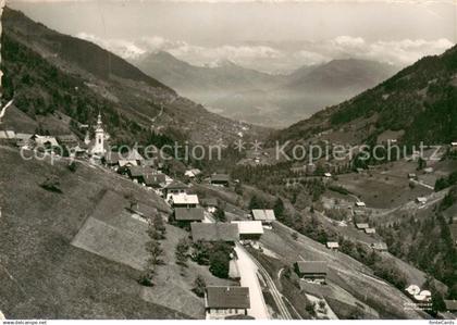 Val-d Illiez Fliegeraufnahme