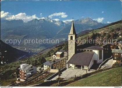 Visperterminen Rhonetal Bietschhorn