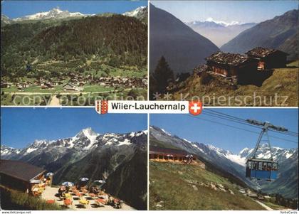 Wiler Loetschental Lauchernalp Weisshorn Loetschenluecke