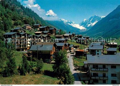 Wiler Loetschental Loetschenluecke Sattelhorn Schinhorn Walliser Alpen