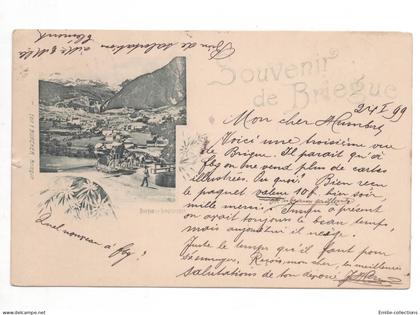 BRIGUE-GLIS/ BRIEGUE / BRIG (VALAIS) - SOUVENIR DE BRIEGUE
