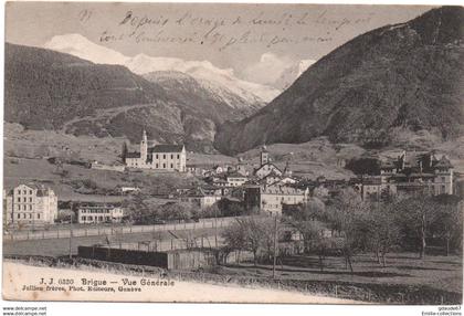 BRIGUE (VALAIS) - VUE GENERALE