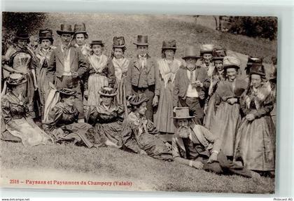 1874 Champéry - Paysannes - 10609240