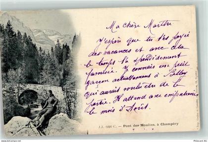 1874 Champéry - Pont de Moulins - 39407594