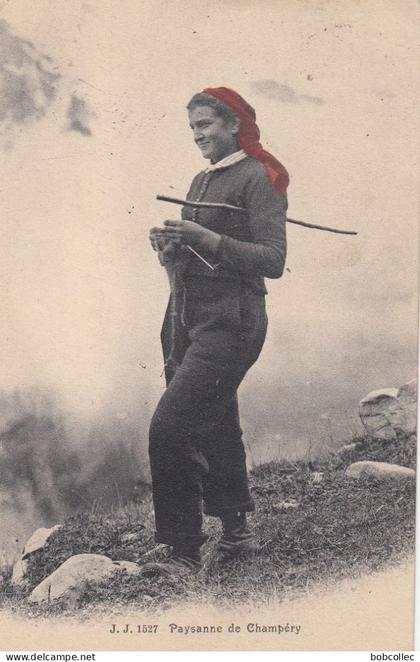 CHAMPERY (Valais): Paysanne de Champery