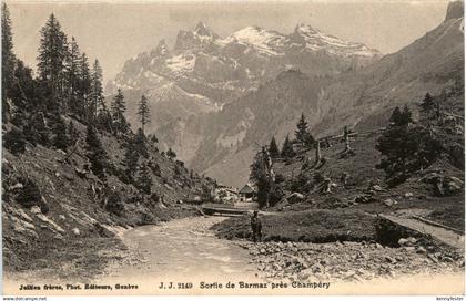 Sortie de Barmez pres Champery