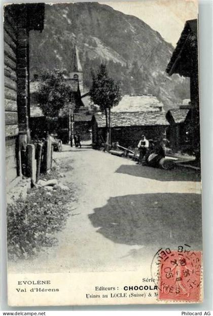 1983 Evolène 1905 - Val d'Hérens Schokoladenwerbung - 10643627