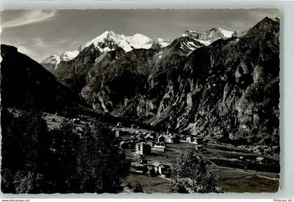 3925 Grächen Foto AK Weisshhorn Brunegghorn Foto Gyger Nachgebührstempel... - 39699198