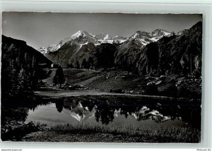 3925 Grächen - Grächensee mit Weisshornkette - 11060192