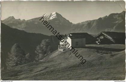 Hannigalp ob Grächen - Foto-AK - Verlag E. Gyger Adelboden - gel. 1935