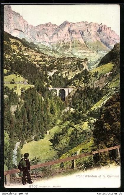 AK Inden, Pont d`Inden et la Gemmi