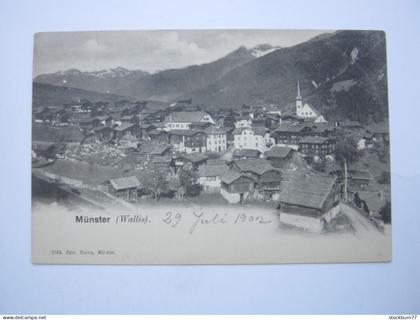 MÜNSTER    ,   Schöne Karte um 1900