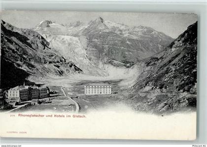 3999 Oberwald - Rhonegletscher und Hotels in Gletsch - 11088974