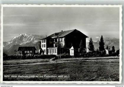 3987 Riederalp Foto AK Hotel - 38212312