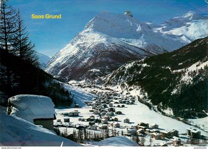 CPSM Saas Grund-Timbre    L1814