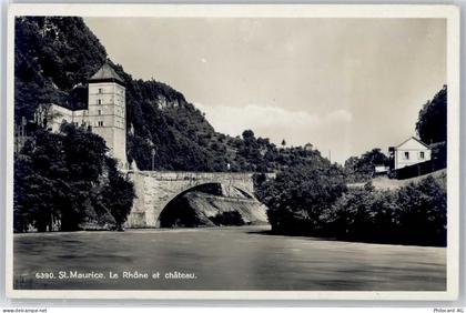 1890 St-Maurice - Burg, Brücke, Rhön - 51229758