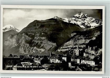 1890 St-Maurice - St. Maurice et la Dent du Midi - 10156792