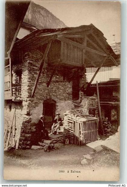 1922 Salvan - Bauernhaus - 10643022