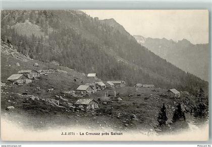 1922 Salvan - La Creusaz - 10585929