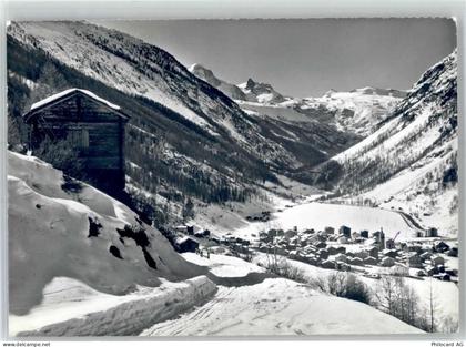 3929 Täsch Winter Breithorn kleines Matterhorn - 51796671