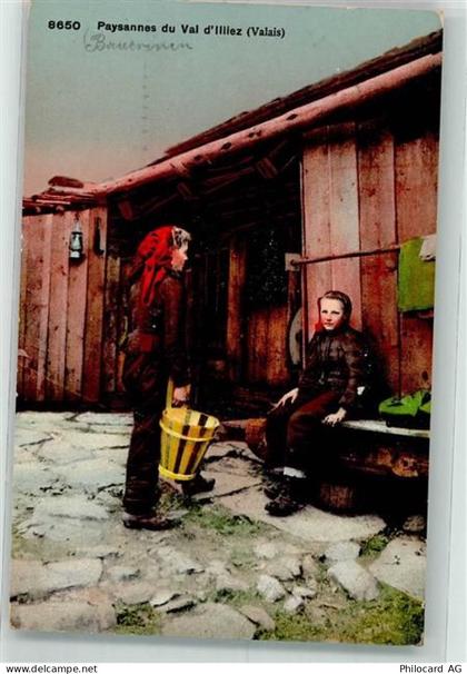 1873 Val-dIlliez 1916 - Bäuerinnen - 39698232