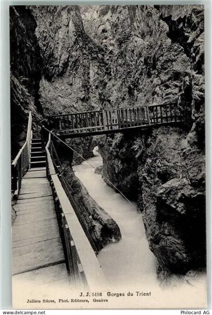 1904 Vernayaz 1906 - Gorges du Trient - 10600573