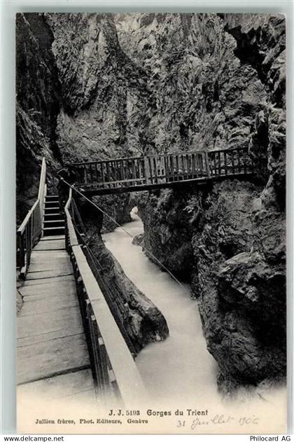 1904 Vernayaz - Gorges du Trient - 10600587