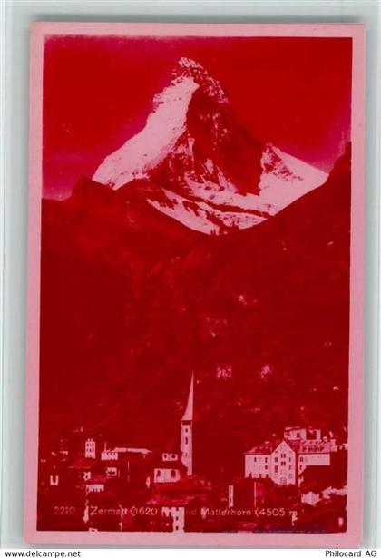 3920 Zermatt - Zermatt und Matterhorn - 10156632
