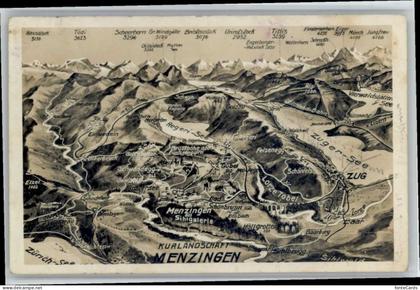 Menzingen  ZG Menzingen Fliegeraufnahme