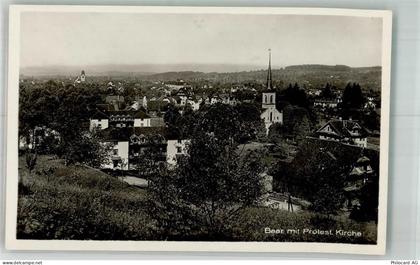 6340 Baar 1933 Foto AK Protest, Kirche - 10749751