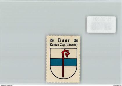 6340 Baar - Vignette Wappen Kaffee Hag ca 1920-1940 - 11100391