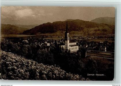 6314 Unterägeri 1910 - Vue generale, Verlag Carl Künzli-Tobler 6346, gut... - 13077834