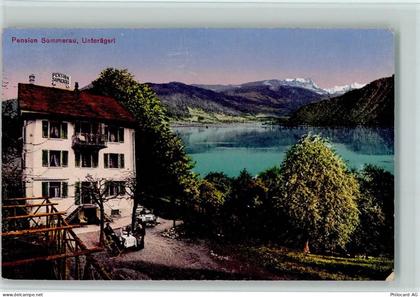 6314 Unterägeri 1925 - Pension Sommerau AK - 13213141