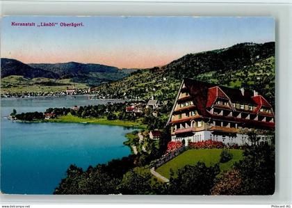 6314 Unterägeri - Kuranstalt Ländli, gute Erhaltung AK - 13077691