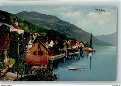 6318 Walchwil 1912 - Teilansicht, gute Erhaltung AK - 13077830