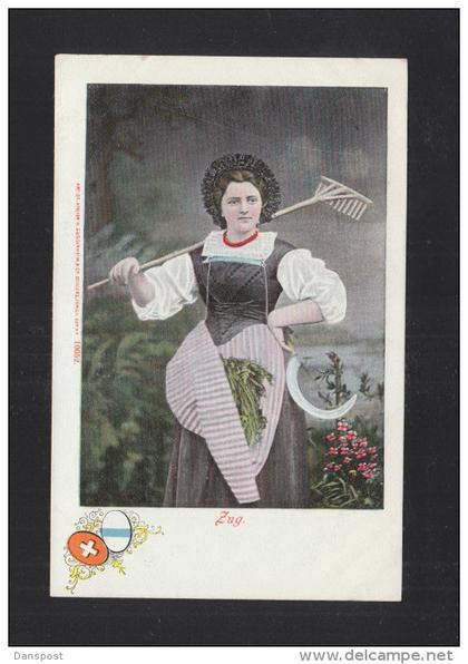 Schweiz AK Zug Trachten