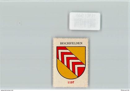 8182 Hochfelden - Vignette Wappen Kaffee Hag ca 1920-1940 - 11101946