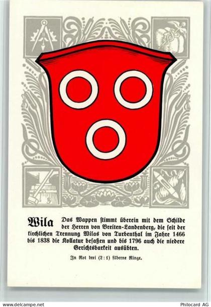 8492 Wila Ottenhub - Nr. 54 Serie XI - sehr gute Erhaltung AK - 13078544