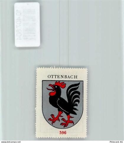 8913 Ottenbach - Vignette Wappen Kaffee Hag 1920-1940 Hahn - 10407604