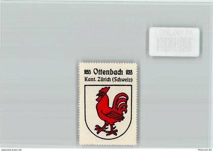 8913 Ottenbach - Vignette Wappen Kaffee Hag ca 1920-1940 - 11100262