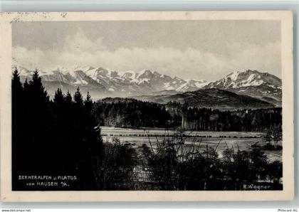 8915 Hausen am Albis 1925 - Berneralpen und Pilatus - 10257259