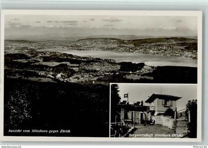 8915 Hausen am Albis - Aussicht vom Albishorn gegen Zürich Gastwirtschaf... - 10257252