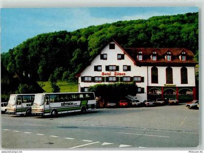 8915 Hausen am Albis Werbe AK Hotel Löwen Omnibus - 39522700