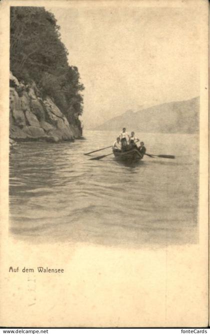 Affoltern ZH Affoltern [Stempelabschlag]Walensee Schiff