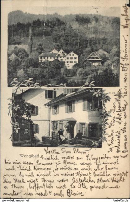 Affoltern ZH Affoltern [Stempelabschlag] Wengibad