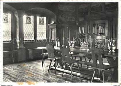 Bubikon Ritterahaus Speisesaal  Ordensmuseum