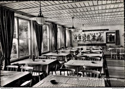 CPA Langnau am Albis Kanton Zürich, Wirtshaus Wildpark zum Langenberg