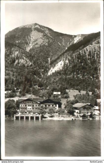 Dorf ZH Dorf Walchensee Hotel Post  x 1951